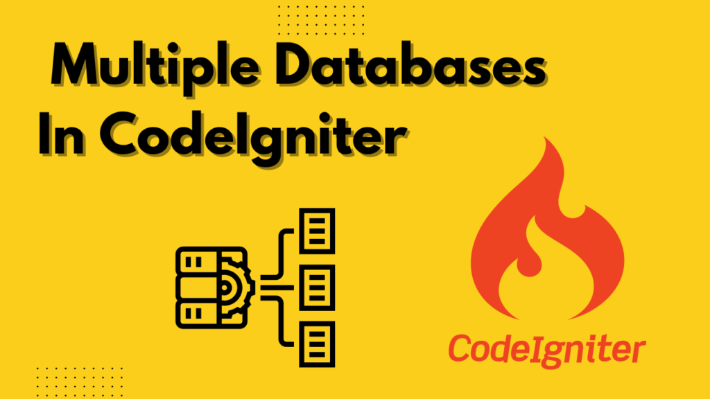 Connect Multiple Databases In CodeIgniter Larachamp