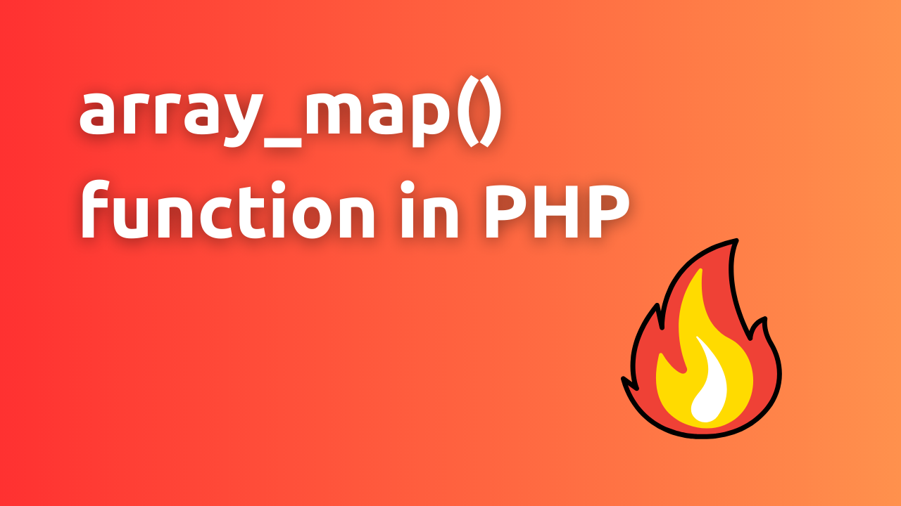 array map function in php